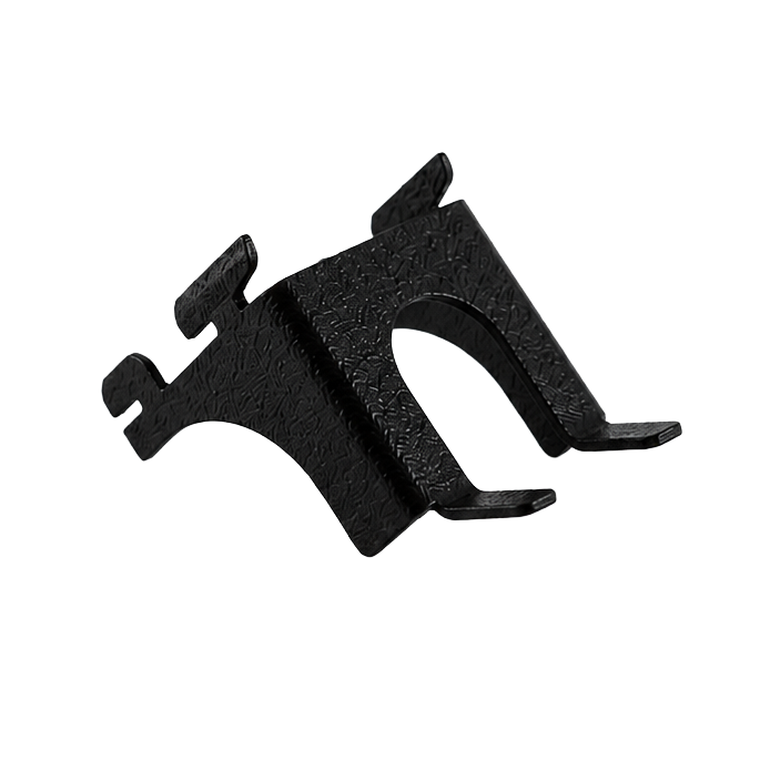 Load image into Gallery viewer, Black metal bracket on a white background
