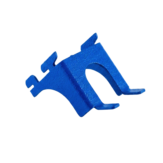Load image into Gallery viewer, Blue plastic clip on a white background
