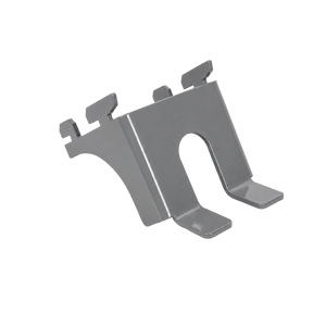 Metal bracket on a white background