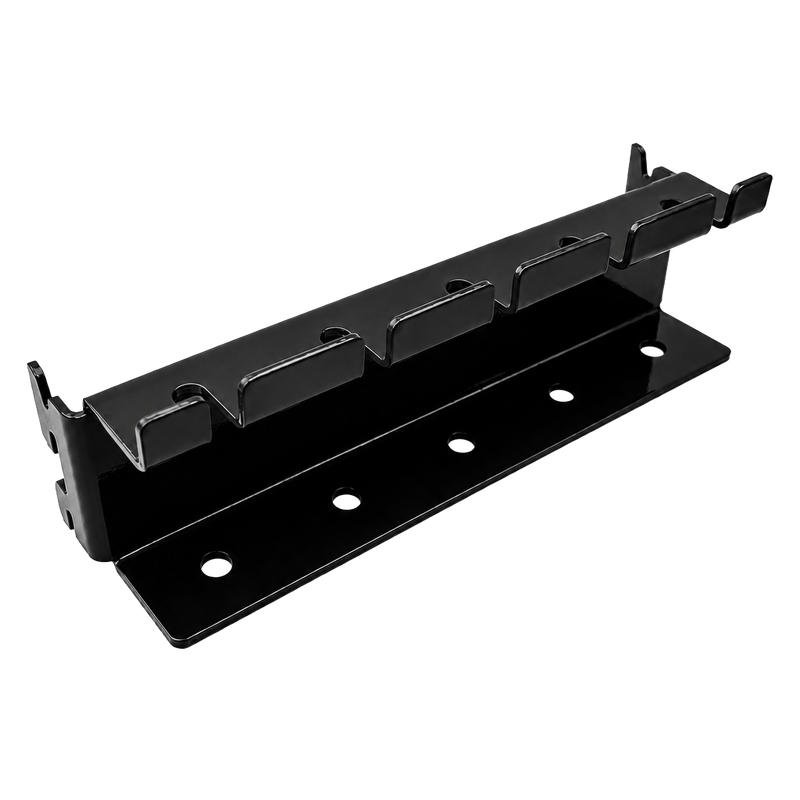 Load image into Gallery viewer, Black metal bracket on a white background
