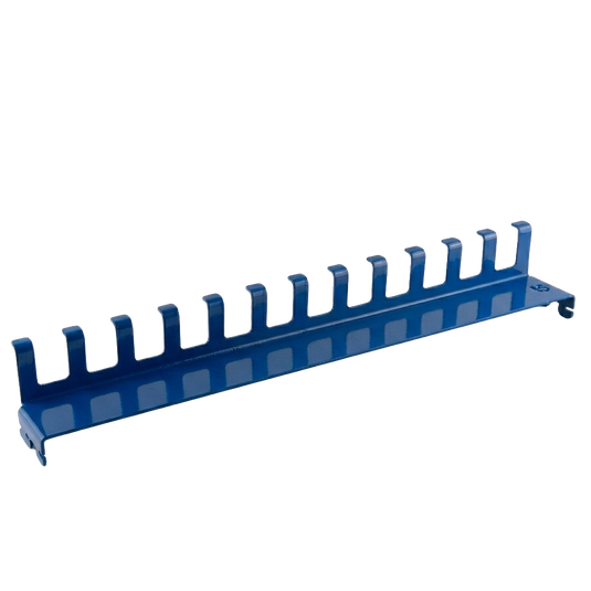 spanner hanger with 13 hooks blue