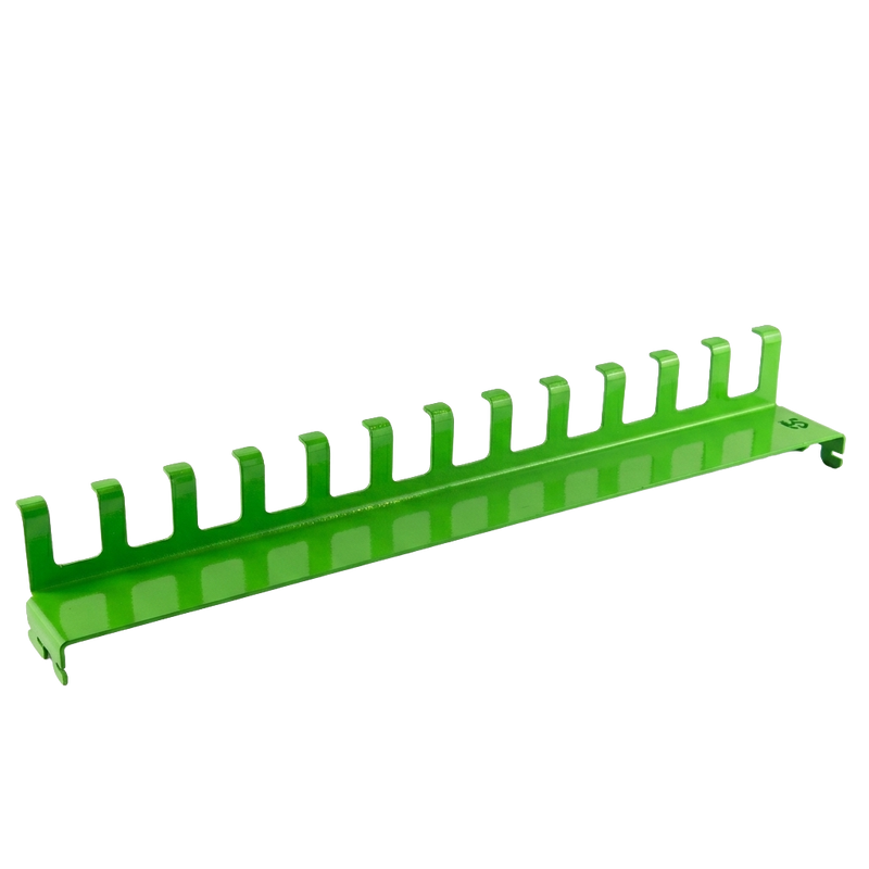 Load image into Gallery viewer, spanner_hanger_with_13_hooks_green
