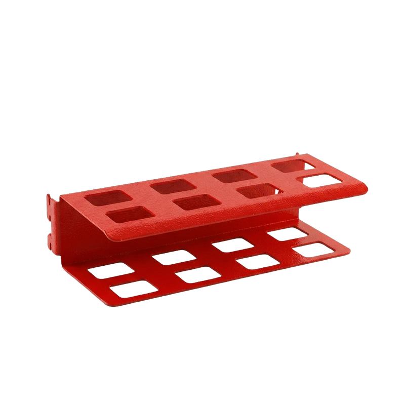Load image into Gallery viewer, red metal bracket on white background
