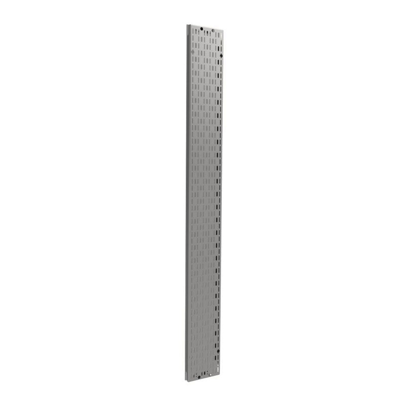 Load image into Gallery viewer, Metal pegboard panel on a white background
