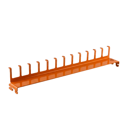 metal bracket orange for wrenches