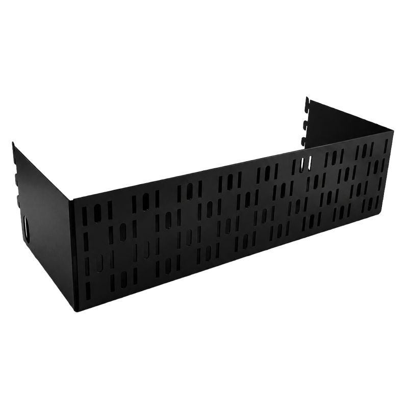 Load image into Gallery viewer, Black metal bracket on a white background
