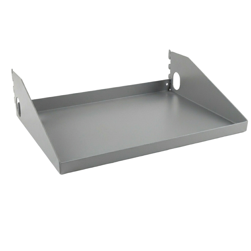 Load image into Gallery viewer, Gray metal tray on a white background
