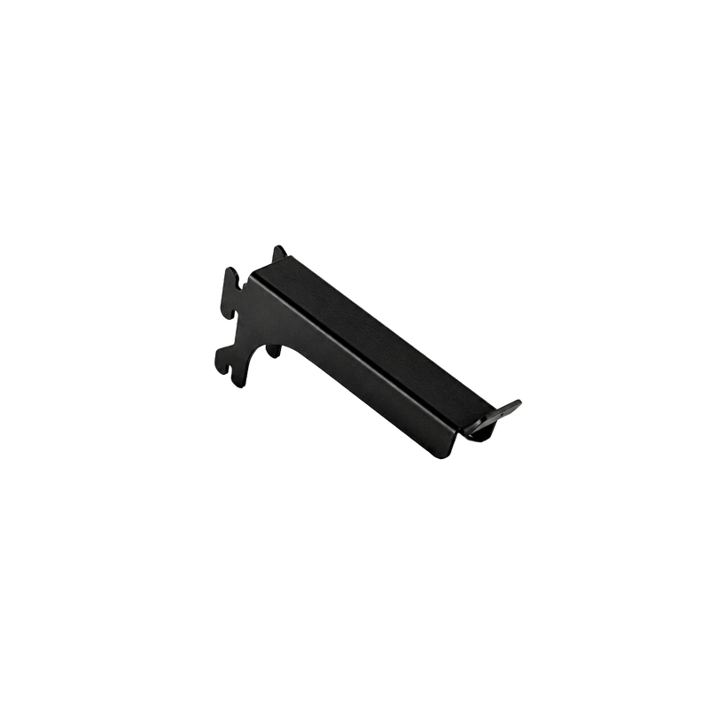 Load image into Gallery viewer, Black metal bracket on a white background
