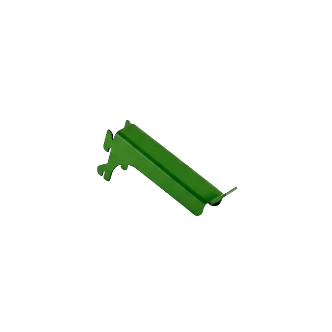 Load image into Gallery viewer, Green metal bracket on a white background
