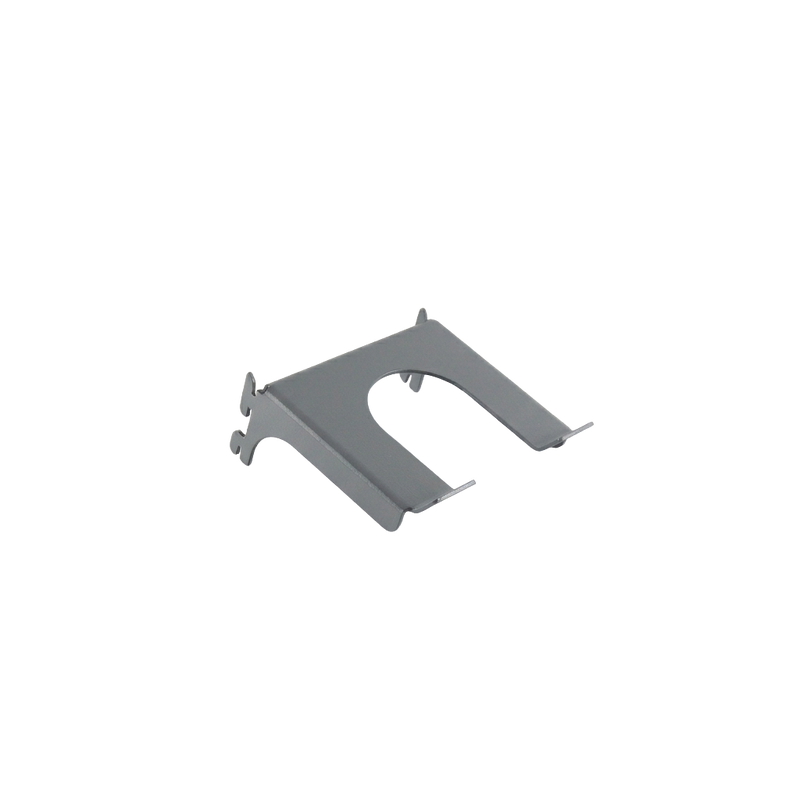Load image into Gallery viewer, gray metal bracket on a black background
