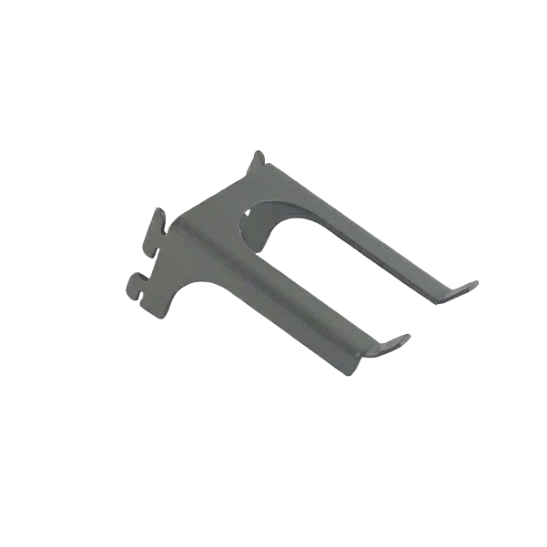 Load image into Gallery viewer, Gray metal bracket on a white background
